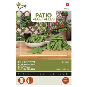 Buzzy® (Balkon Zöldség), Cukorborsó Delikett
