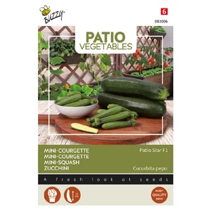 Buzzy® (Balkon Zöldség), Mini-cukkíni Patio Star F1