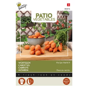 Buzzy® (Balkon Zöldség), Sárgarépa Parijse Markt 4