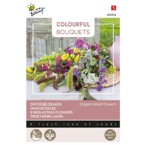 Buzzy® Colourful Bouquets, Elegáns szárított virágok