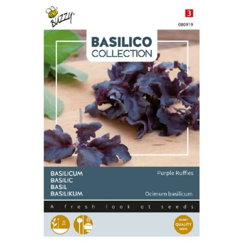 Buzzy® (Basil) Purple Ruffles bazsalikom