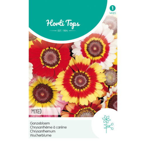 Margaréta, egynyári (Chrysanthemum carinatum) Frohe Mix